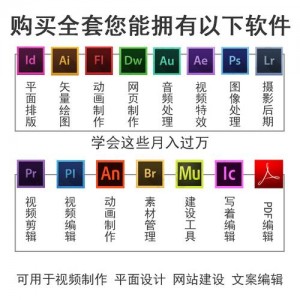 Adobe全家桶Win系统+已分类整理