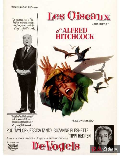 经典犯罪电影《希区柯克》(群鸟15G)1080PBluRayx264FLAC2.0-FGT阿里云盘