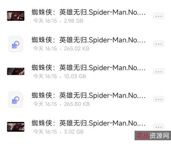 《蜘蛛侠合集大礼系列：4K高清、蓝光高码率、中英双字特效》