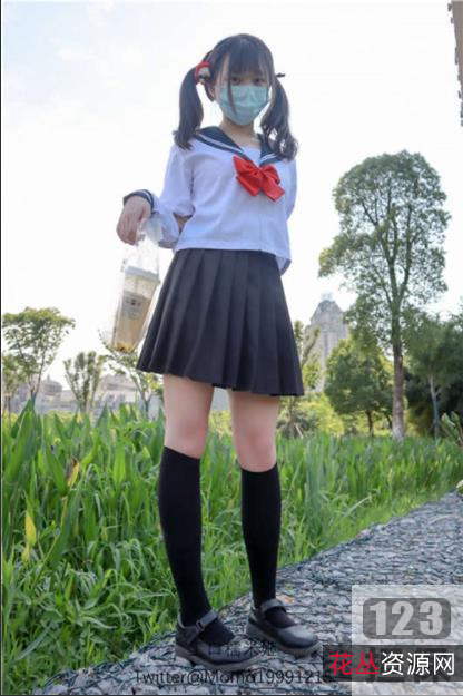 工口糯米姬学生美女白丝JK写真:色·欲·迷·诱惑