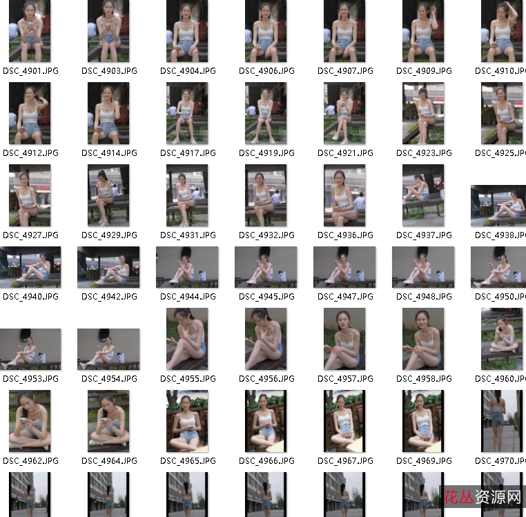 浅笑明眸+4K原版近距离街拍+自购【421P+1V/3.9G】百度云