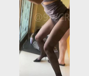 EDC爆裂黑丝高跟，1V342M，美腿OL隐退