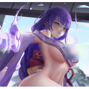 百里小黄人同人故事原神雷电将军，画质清晰，32页内容，260M视频大小，百度云资源下载