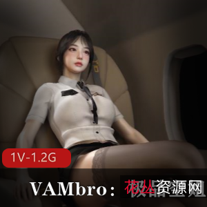 VAMbro:头等舱优质黑丝空姐航空极致服务三D观看