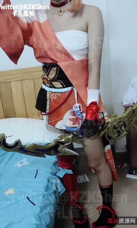 卡扎库杉推特COS足合集10部19.1G太顶了